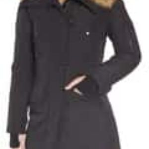 S13 NYC Faux Fur Down Coat